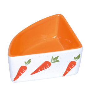 Display 6  stk., Keramik gnaver hjørneskål