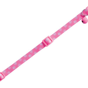 Kattehalsbånd "Paw pink"
