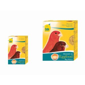 CéDé æggefoder, kanarie rød