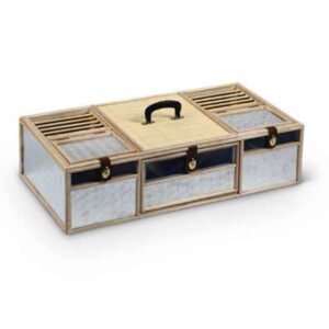 Træningskurv, alu, 80 x 41 x 21 cm