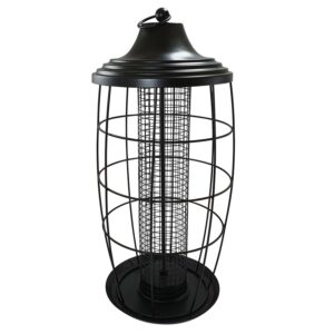 Foderdispenser m/Beskyttelsesbøjle Ø19x39 cm