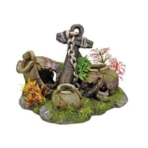 Akvariedekoration - Jars and Anchor