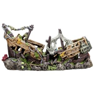 Akvariedekoration - Battle Ship XXL