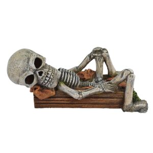 Akvariedekoration - Lying Down Skeleton