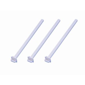 Siddestang til krydstråd, hvid 22cm