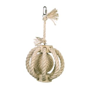 Bur legetøj klatre ring med bold 30 x 14 cm