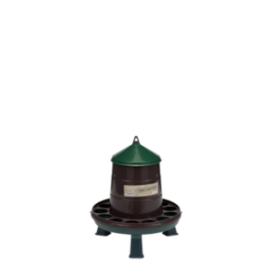 Foderautomat i 100% genbrugsplast med ben