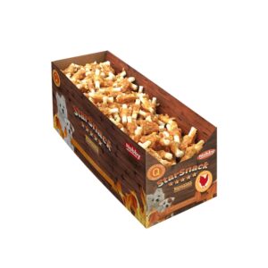Display ca. 3 kg. - StarSnack Barbecue MINI Wrapped Chicken