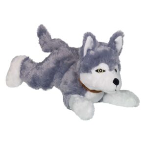 Plyshund, husky - 35 cm