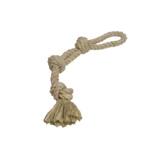Reb, dobbelt 3 knuder, Sisal-Cotton-Mix - 60cm