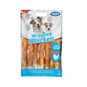 StarSnack CLASSIC Barbecue Wrapped Chicken, 80 g.