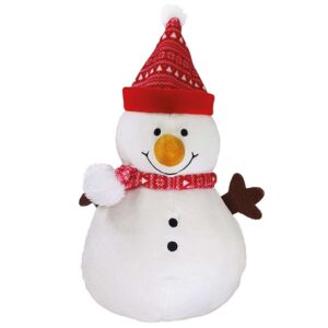 Plush Xmas snowman, 28 cm