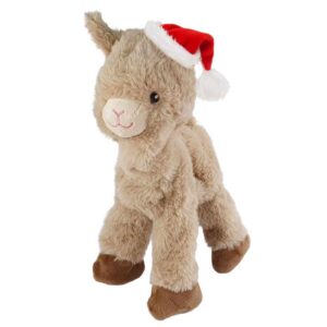 Xmas plush Alpaca with rope inside, 30 cm