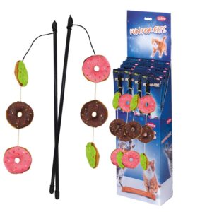 Display 20 stk., Stang med donuts og med Catnip