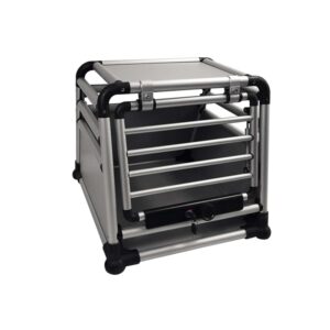 Aluminium hundebur "ROUND CORNER"