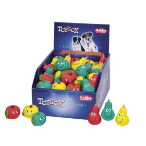 Display 60 stk., Latex frugt