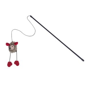 Drillepind med plys mus, med lyd