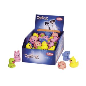 Display 50  stk. - Mini latex dyr