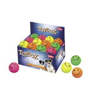 Display 24  stk. - Foam Gummi Smiley bolde