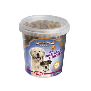 StarSnack Duo Bones Game & Chicken, Karton - 10 kg