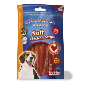 StarSnack soft kylling strips, 70 g