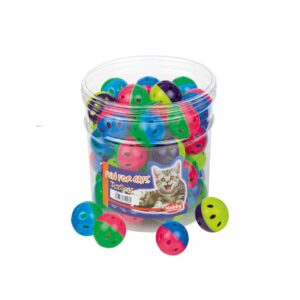 Toy box kat, plastikbold, 42 stk