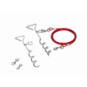 Spyd med kabel, ca. 4,5 m