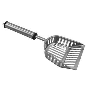 Stainless steel litter scoop 31 x 14 cm