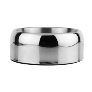 Rustfrit stål skål ZARIF double walled, med Gummi ring