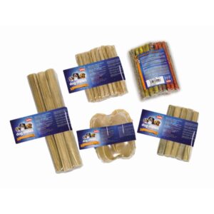 Tyggeruller twisted, 25 stk. (Thailand)