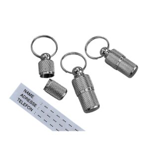 Adresseholdere, kromfarvet