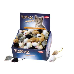 Display pelsmus, korthåret 140 stk. 5cm