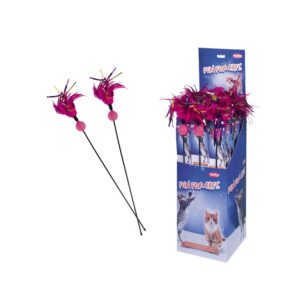 Display, fjerkost m/bold & fjer 36 stk.