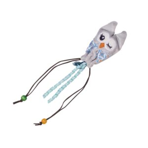 Plys ugle med træbold