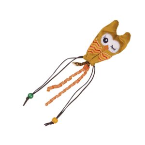 Plys ugle med træbold