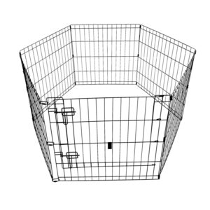Hvalpeindhegning 6 elementer 60x60cm