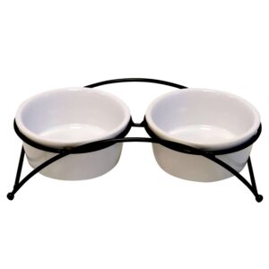 Hundebar metal hævet FILO 2 x 300 ml