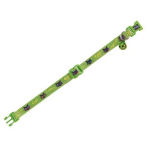 Kattehalsbånd "Happy cat green"