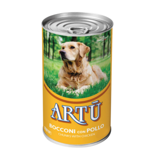 Artu Dåsemad til hund med kylling 415 g