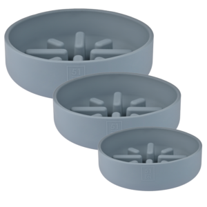 51 - Sili Bowl - Slow Feeder Bowl - Petrol