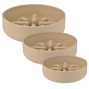 51 - Sili Bowl - Slow Feeder Bowl - Sand