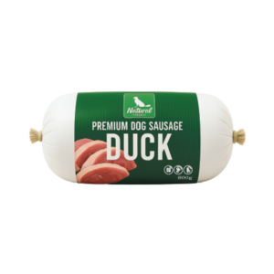 Natural Premium Dog Sausage - Duck 800 g (Træningspølse)