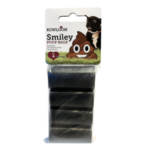 Smiley Poop Bags - 4-pak (50)