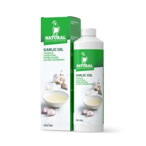 Natural Hvidløgsolie, 450 ml
