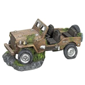 Akvariedekoration - Jeep Wreck
