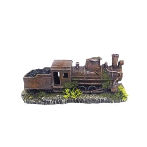 Akvariedekoration - Rosty Train