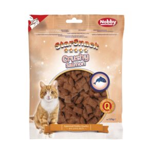 StarSnack Crushy Salmon Bag, 125 g