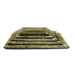 51 - Supersoft - Bench Cushion - Dark Green - XL: 104x68cm