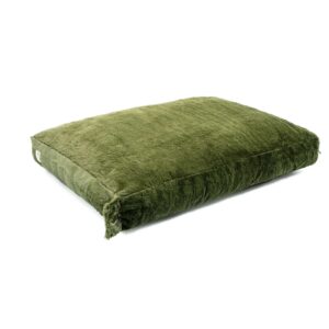 51 - Supersoft - Boxpillow - Dark Green - L: 115x80xcm