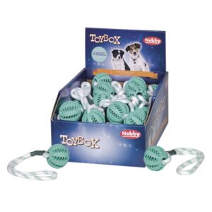 Display 32  stk.., Gummi bold med reb DENTAL LINE